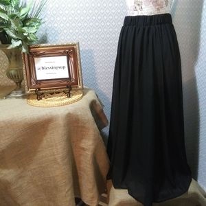 Georgiou Studio Black Evening Skirt Size S